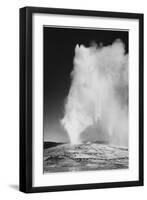 Various Angles During Eruption. "Old Faithful Geyser Yellowstone National Park" Wyoming 1933-1942-Ansel Adams-Framed Art Print