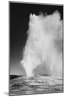 Various Angles During Eruption. "Old Faithful Geyser Yellowstone National Park" Wyoming 1933-1942-Ansel Adams-Mounted Art Print