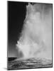 Various Angles During Eruption. "Old Faithful Geyser Yellowstone National Park" Wyoming  1933-1942-Ansel Adams-Mounted Art Print