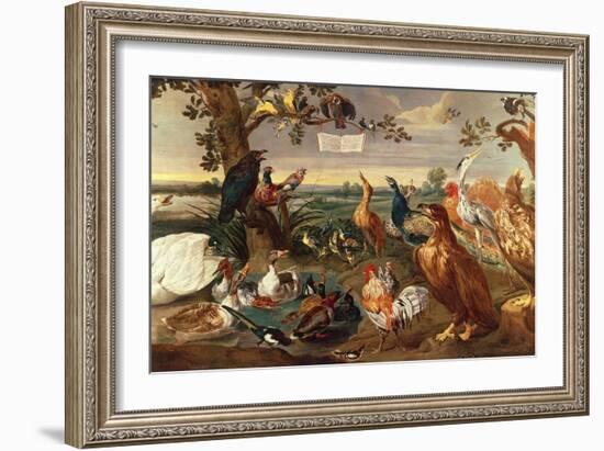 Various Birds-Frans Snyders Or Snijders-Framed Giclee Print