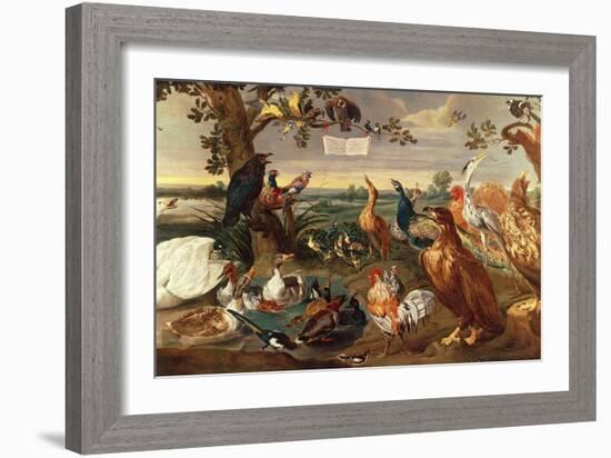 Various Birds-Frans Snyders Or Snijders-Framed Giclee Print