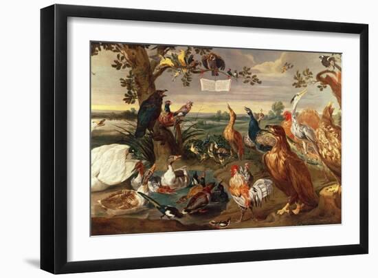 Various Birds-Frans Snyders Or Snijders-Framed Giclee Print