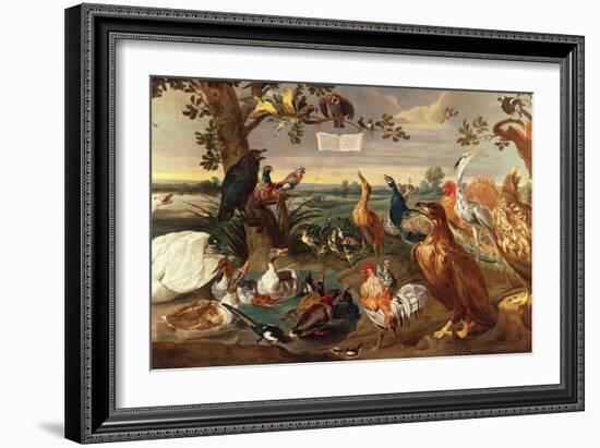 Various Birds-Frans Snyders Or Snijders-Framed Giclee Print