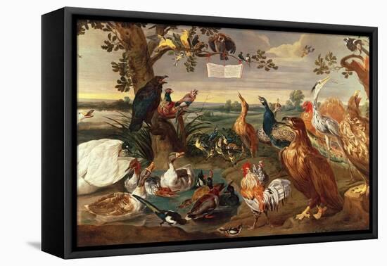 Various Birds-Frans Snyders Or Snijders-Framed Premier Image Canvas