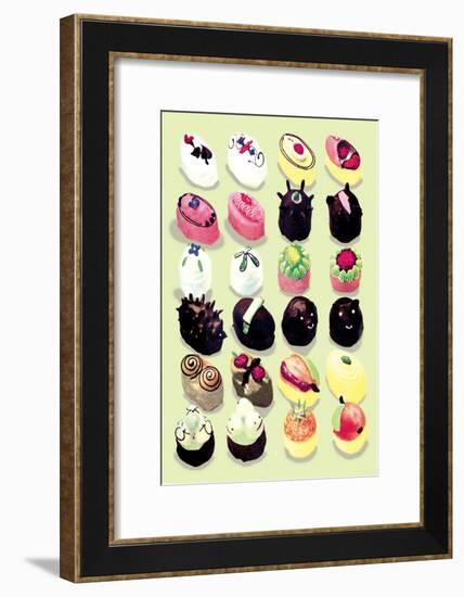 Various Desserts-null-Framed Art Print