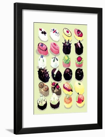 Various Desserts-null-Framed Art Print