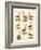 Various Kinds of Geese-null-Framed Giclee Print