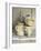 Various Light Coloured Cups on Wooden Shelf-Ellen Silverman-Framed Photographic Print