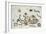 Various Spiders and Caterpillars, with a Sprig of Gooseberry, Early 1650S-Jan van Kessel-Framed Giclee Print