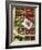 Various Types of Vegetables, Spices and Mushrooms in Type Case-null-Framed Photographic Print