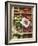 Various Types of Vegetables, Spices and Mushrooms in Type Case-null-Framed Photographic Print