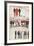 Various Uniforms of Duchy of Parma, 1850-null-Framed Giclee Print