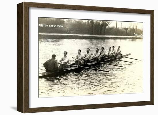 Varsity Crew, Cambridge-null-Framed Art Print