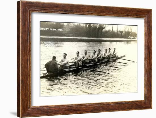 Varsity Crew, Cambridge-null-Framed Art Print