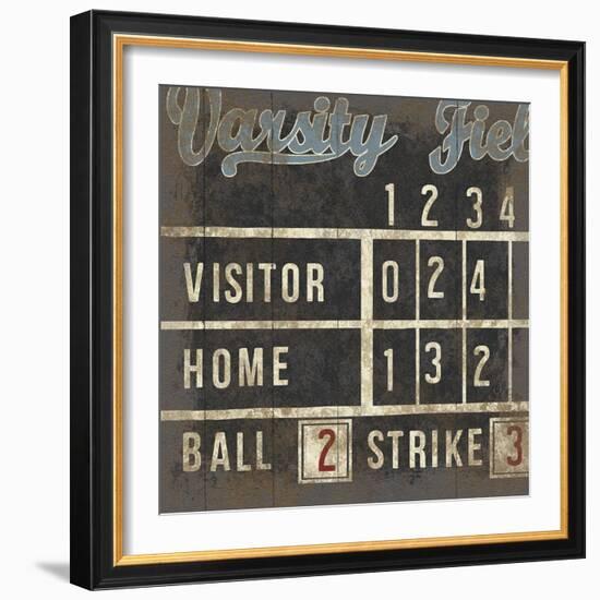 Varsity Field-The Vintage Collection-Framed Giclee Print