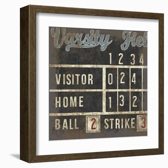 Varsity Field-The Vintage Collection-Framed Giclee Print