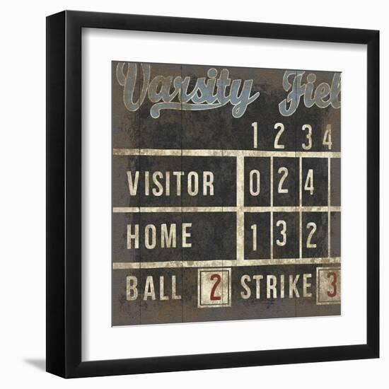 Varsity Field-The Vintage Collection-Framed Giclee Print