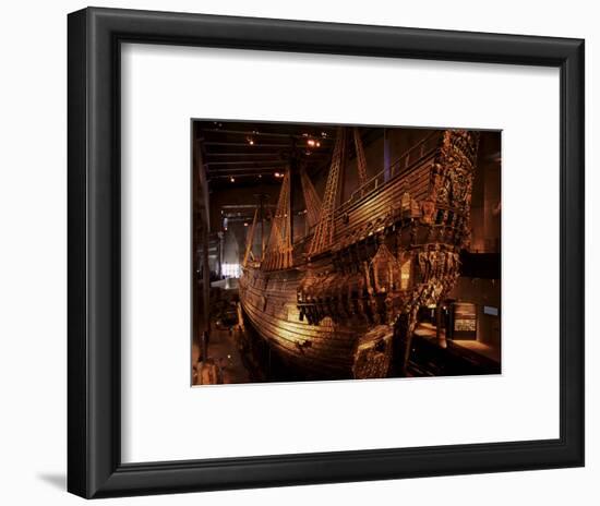 Vasa, a 17Th Century Warship, Vasa Museum, Stockholm, Sweden, Scandinavia, Europe-Sergio Pitamitz-Framed Photographic Print