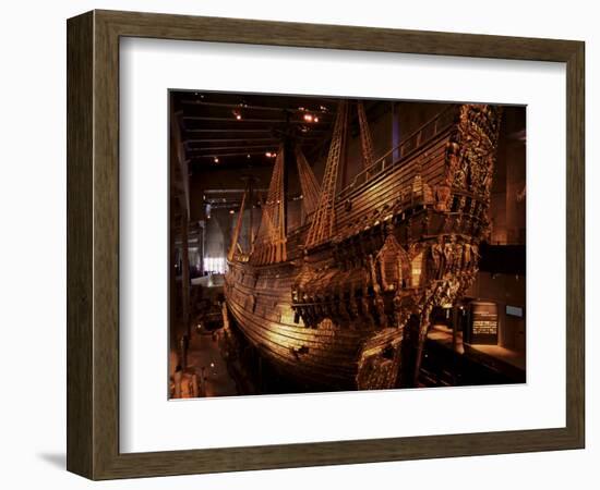Vasa, a 17Th Century Warship, Vasa Museum, Stockholm, Sweden, Scandinavia, Europe-Sergio Pitamitz-Framed Photographic Print