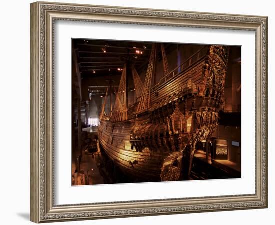 Vasa, a 17Th Century Warship, Vasa Museum, Stockholm, Sweden, Scandinavia, Europe-Sergio Pitamitz-Framed Photographic Print