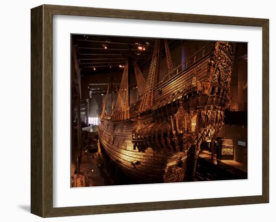 Vasa, a 17Th Century Warship, Vasa Museum, Stockholm, Sweden, Scandinavia, Europe-Sergio Pitamitz-Framed Photographic Print