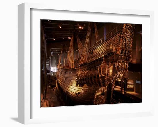 Vasa, a 17Th Century Warship, Vasa Museum, Stockholm, Sweden, Scandinavia, Europe-Sergio Pitamitz-Framed Photographic Print