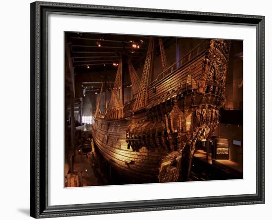 Vasa, a 17Th Century Warship, Vasa Museum, Stockholm, Sweden, Scandinavia, Europe-Sergio Pitamitz-Framed Photographic Print