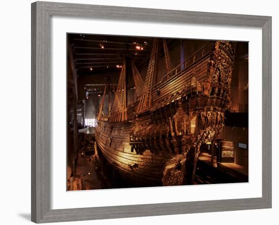 Vasa, a 17Th Century Warship, Vasa Museum, Stockholm, Sweden, Scandinavia, Europe-Sergio Pitamitz-Framed Photographic Print