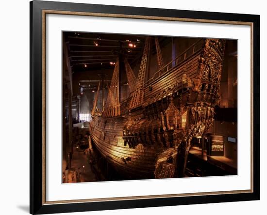 Vasa, a 17Th Century Warship, Vasa Museum, Stockholm, Sweden, Scandinavia, Europe-Sergio Pitamitz-Framed Photographic Print