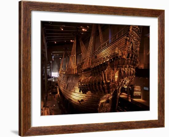 Vasa, a 17Th Century Warship, Vasa Museum, Stockholm, Sweden, Scandinavia, Europe-Sergio Pitamitz-Framed Photographic Print