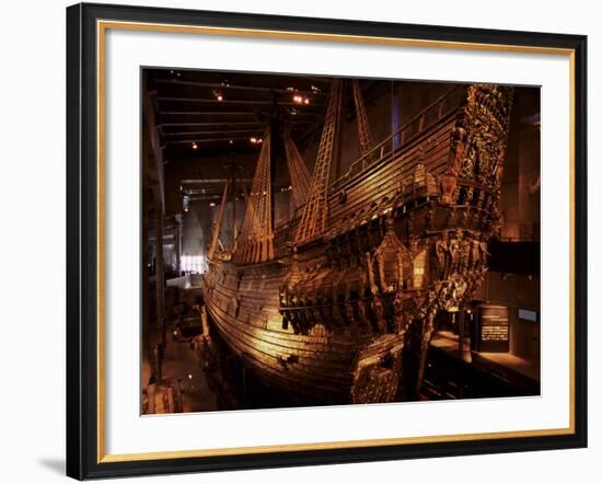 Vasa, a 17Th Century Warship, Vasa Museum, Stockholm, Sweden, Scandinavia, Europe-Sergio Pitamitz-Framed Photographic Print