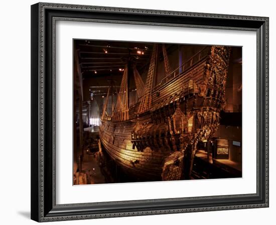 Vasa, a 17th Century Warship, Vasa Museum, Stockholm, Sweden, Scandinavia-Sergio Pitamitz-Framed Photographic Print