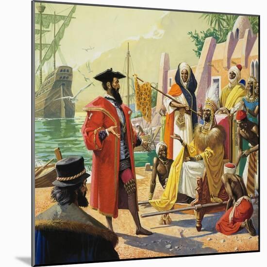 Vasco De Gama-Severino Baraldi-Mounted Giclee Print