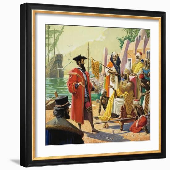 Vasco De Gama-Severino Baraldi-Framed Giclee Print