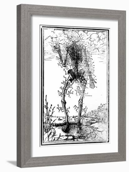 Vascular System of the Body-Andreas Vesalius-Framed Giclee Print