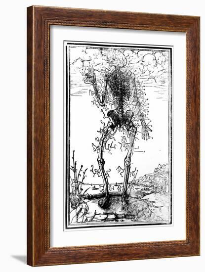 Vascular System of the Body-Andreas Vesalius-Framed Giclee Print