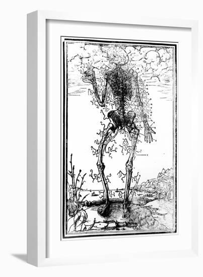 Vascular System of the Body-Andreas Vesalius-Framed Giclee Print