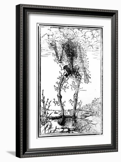 Vascular System of the Body-Andreas Vesalius-Framed Giclee Print