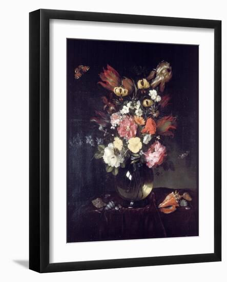 Vase and Flowers, 1655-Pieter van de Venne-Framed Giclee Print