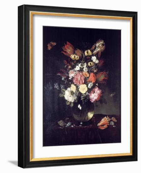 Vase and Flowers, 1655-Pieter van de Venne-Framed Giclee Print