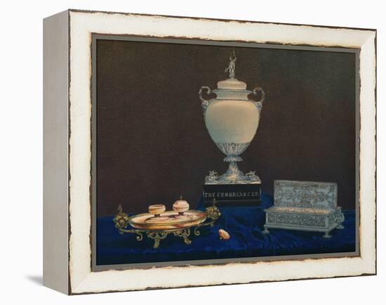 'Vase and Inkstands', 1863-Robert Dudley-Framed Premier Image Canvas