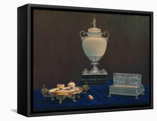 'Vase and Inkstands', 1863-Robert Dudley-Framed Premier Image Canvas