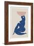 Vase and Woman-THE MIUUS STUDIO-Framed Giclee Print