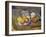 Vase, Apples and Sugar Bowl-Paul Cézanne-Framed Giclee Print