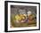 Vase, Apples and Sugar Bowl-Paul Cézanne-Framed Giclee Print