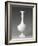 Vase blanc forme bouteille tord-null-Framed Giclee Print