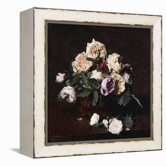 Vase de Fleurs, 1876-Henri Fantin-Latour-Framed Premier Image Canvas