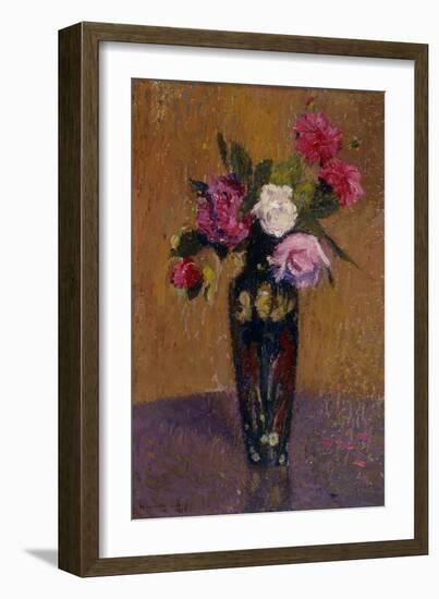 Vase de Fleurs, 1916-Henri Martin-Framed Giclee Print