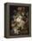 Vase de fleurs avec une tubéreuse cassée-Jan Frans van Dael-Framed Premier Image Canvas