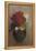 Vase de fleurs, pavot rouge-Odilon Redon-Framed Premier Image Canvas